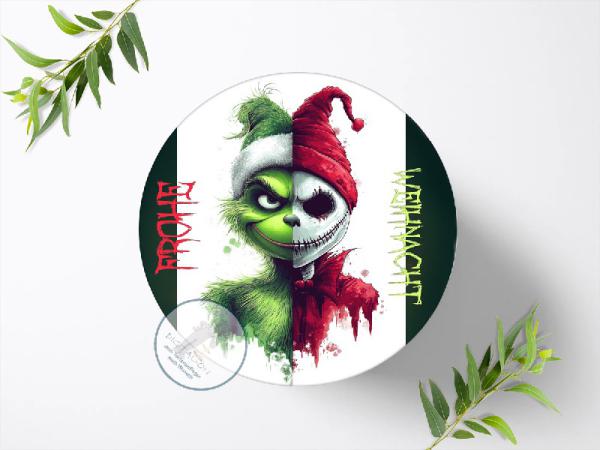 Der Grinch Tortenaufleger Ø 20cm, 2932z